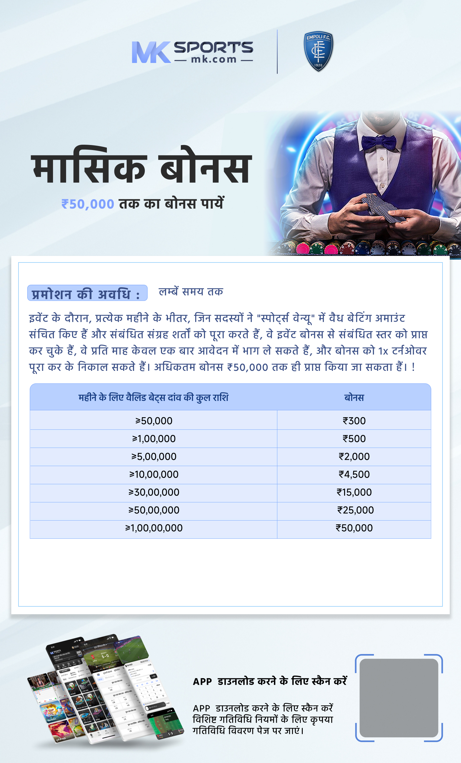 motor patti chart